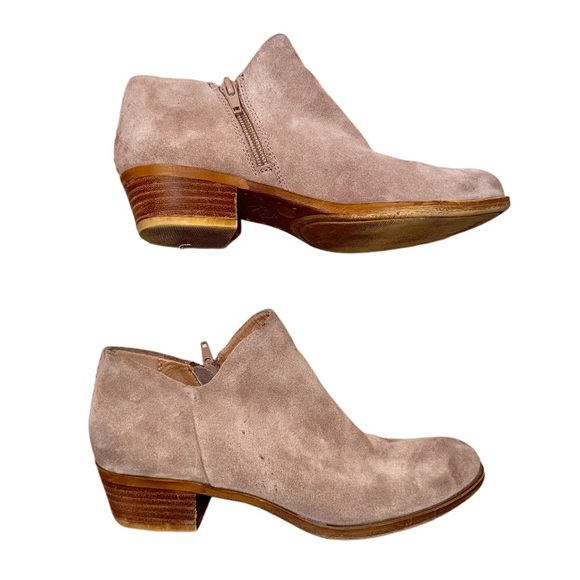 Lucky brand Brown suede ankle boots women’s size 6 - Picture 8 of 12